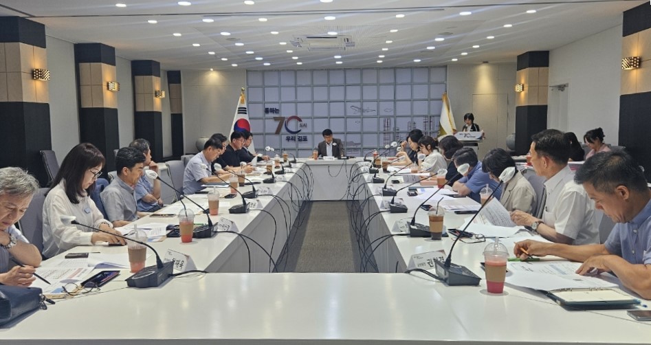 김포시, 민생회복 소비쿠폰 사업 준비를 위한 읍면동장 긴급회의 개최 이미지